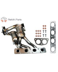 Abgaskruemmer-Katalysator BMW 3 Touring 320i N46B20A 110KW 05-