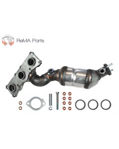 Abgaskruemmer-Katalysator BMW 1 130i N52B30B 195KW 05- Zylinder 4-6