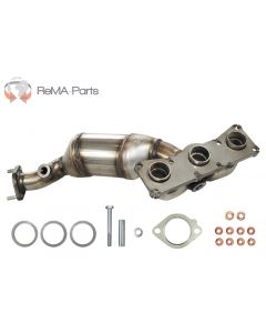 Abgaskruemmer-Katalysator BMW 5 E60 523i N52B25A 130KW Zylinder 4-6 Bj. 05-