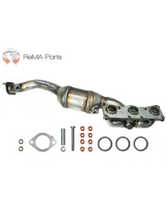 Abgaskruemmer-Katalysator BMW 5 525i N53B30A 160KW 07- Zylinder 1-3