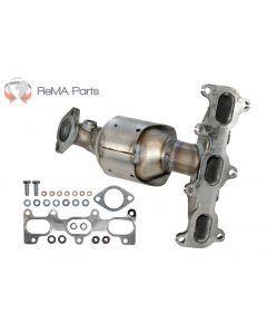 Abgaskruemmer-Katalysator KIA SPORTAGE 2.7 V6 4WD G6BA 129KW Vorkat Links