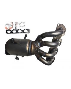 Abgaskruemmer-Katalysator OPEL ASTRA H TwinTop 1.8 Z18XER 103KW 05- Automatik